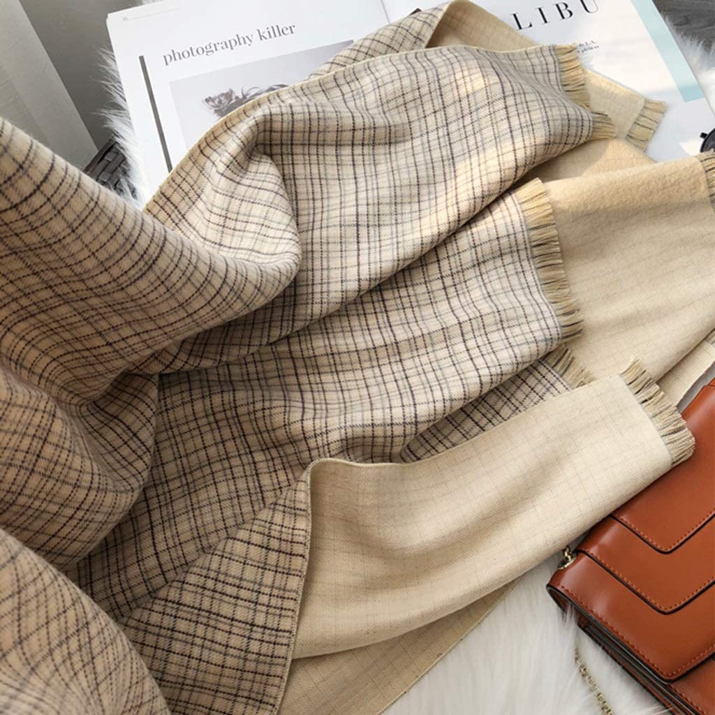 Sciarpa Scialle Sciarpa Da Donna Di Moda Comoda Calda Coperta Autunnale Invernale Sciarpa A Doppia Faccia Scialle Scozzese Morbido Stola Elegante