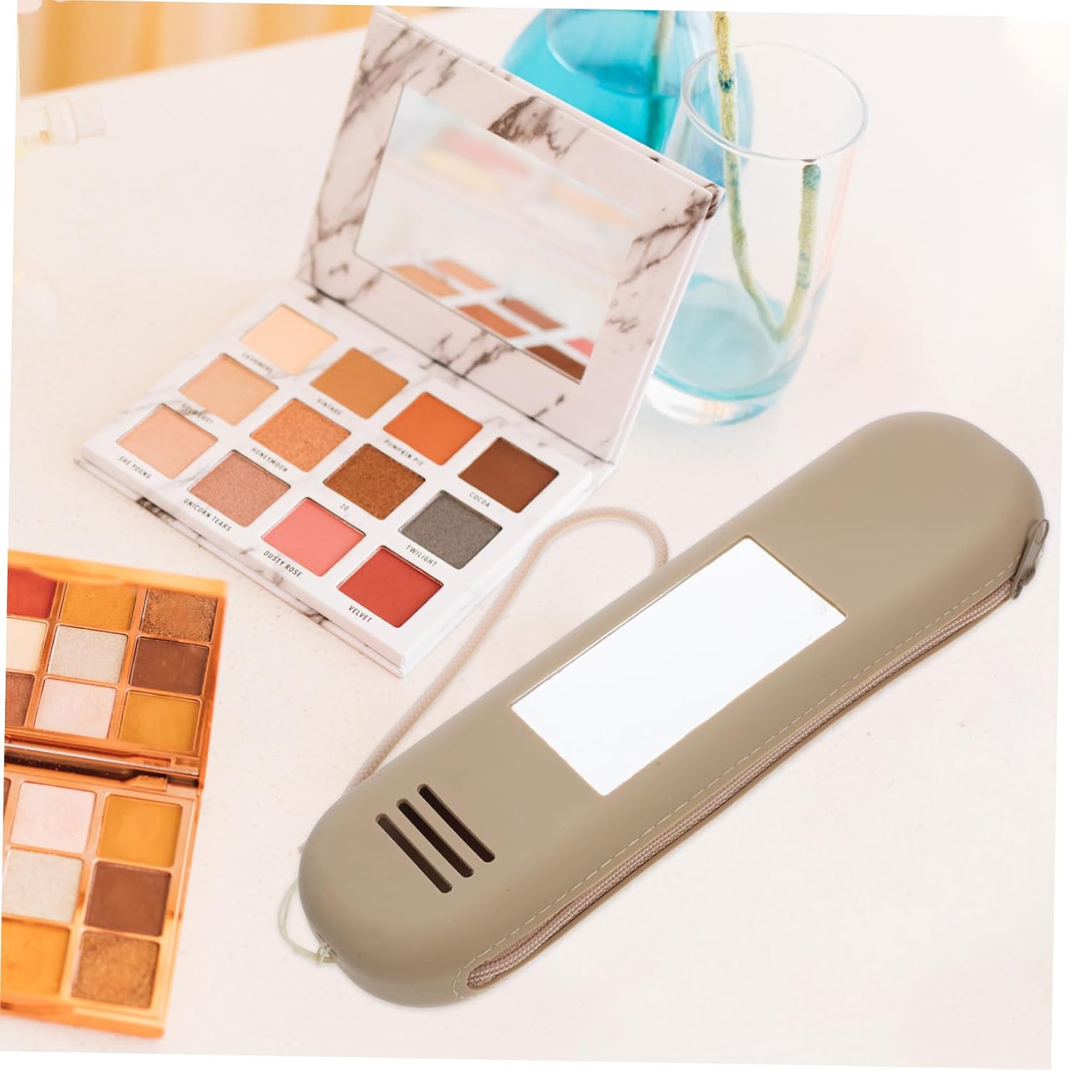 Portable Silicone Travel Makeup Bag Multi-functional Cosmetic Organizer for Brushes and Tools Lightweight and Reusable for Outdoor Use for Go Makeup image 3