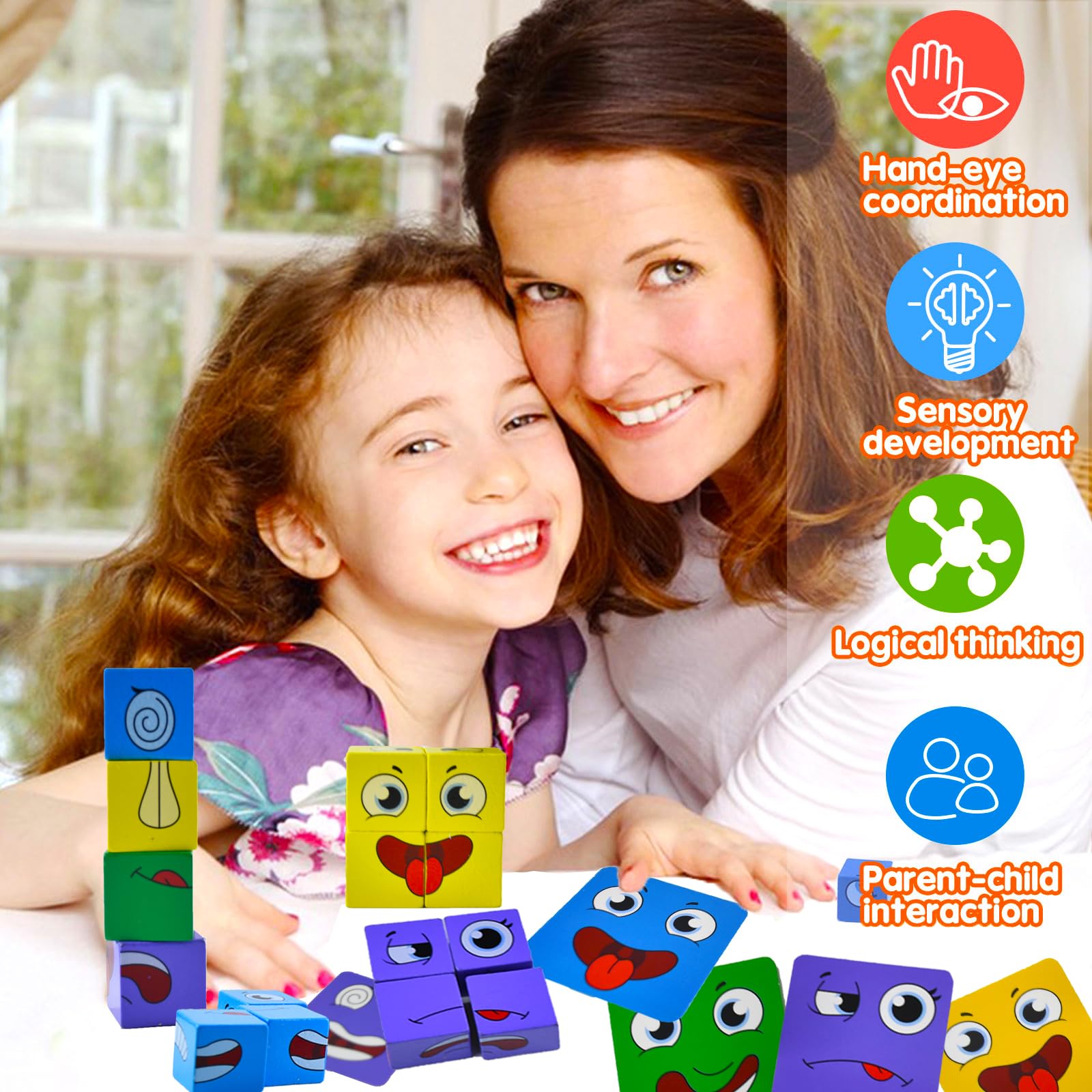 Giochi Montessori 2 3 4 5 Anni, Giochi BambiniSet Gioco Di 3 Giocattoli Montessori Educativi In Legno Per Bambino Bambina 2 Puzzle 1 Xilofono Impara Matematica Geometria Alfabeto Musica 0 3