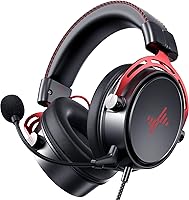 Vista 1 de Gaming Headset for PS5 PS4 PC, Gaming Headphones with Noise Cancelling Mic, Wired Gamer Headsets for Computer Laptop Mac Nintendo NES