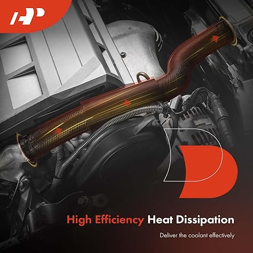 Miniatura 5 de A-Premium Manguera de calentador compatible con BMW 128i 325i 325xi 328i 328xi 330i 330xi 525i 525xi 528i 528xi 530i 530xi X3 X5 Z4 bomba de agua al