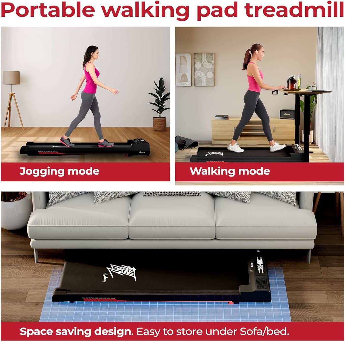 Lifelong Treadmill for Home