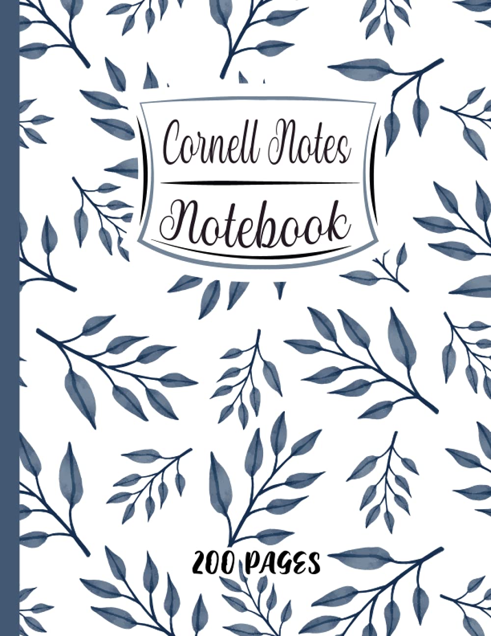 Cornell Notes Notebook: Cute Flowers, Floral Cornell Notes, Cornell method, or even Cornell system notes taking provides a systematic format and ... for School College University Students