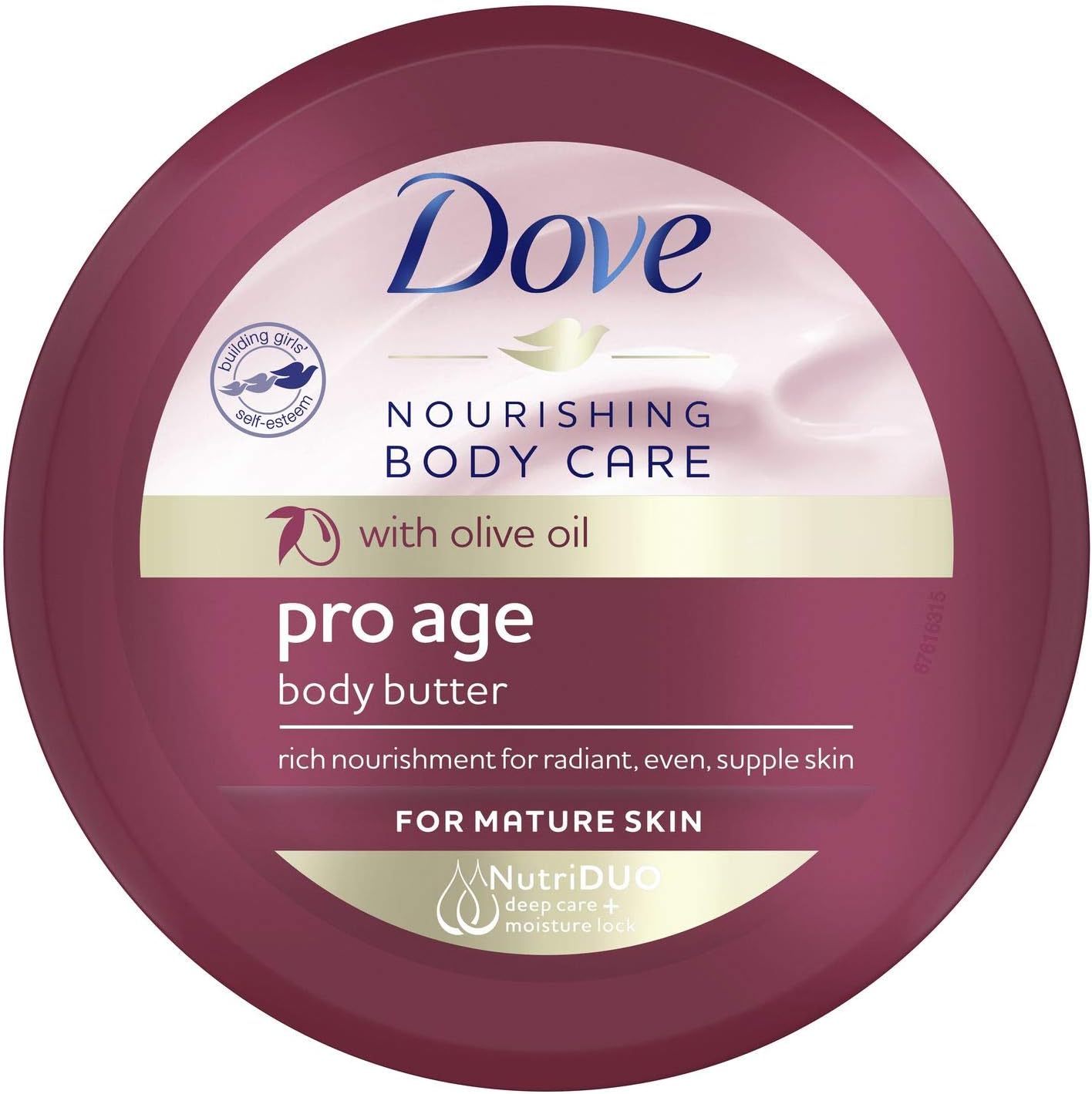 Dove Nourishing Body Care Pro Age Body Butter, 250 ml, packaging may vary