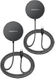 Galvanox 2-Pack Magnetic Chargers for Samsung Devices - Compatible with MagSafe, Fast Wireless Charging for Galaxy S26 Ultra, Plus, S25, S24 (15w)(USB-C)