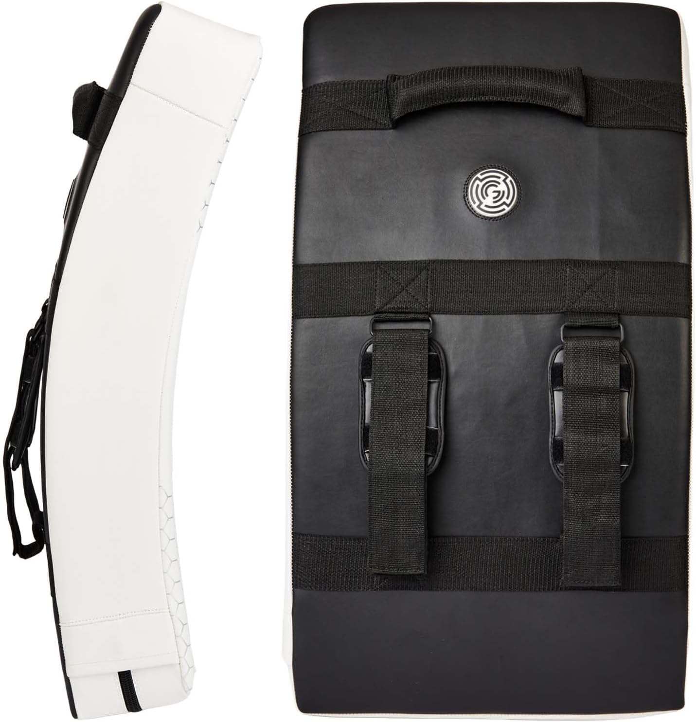 MAXSTRENGTH Graft Box-Elite Curved Strike Shield, kickboxing duża ciężka kopanie uderzająca podkładka do ciała sztuki walki - taekwondo-karate cel-wykrawanie