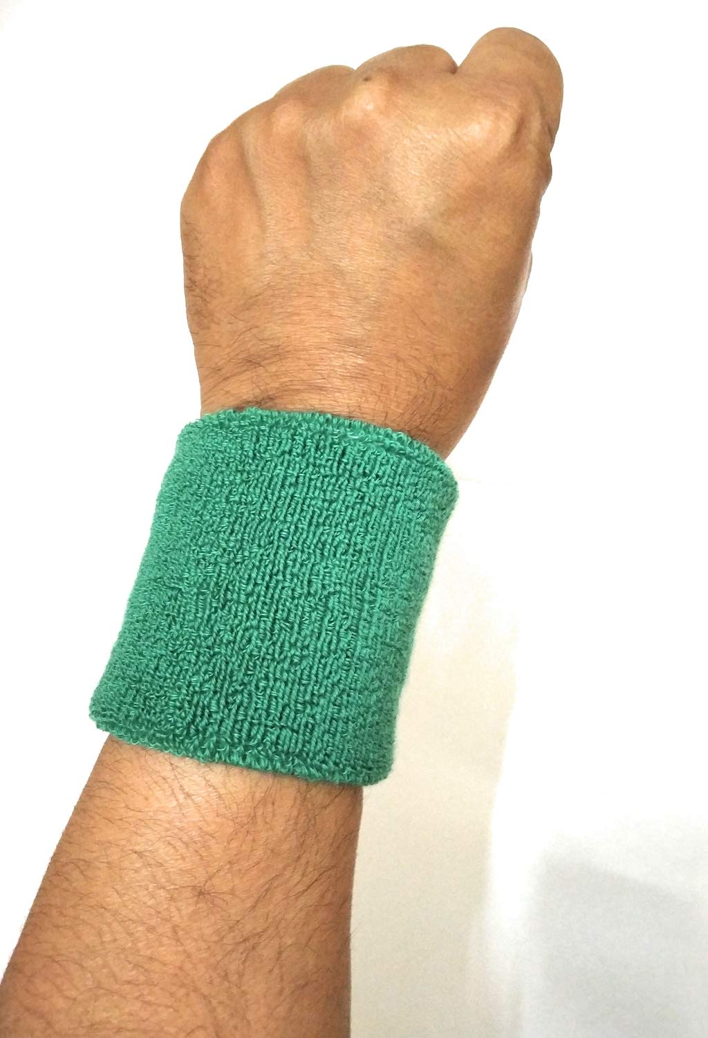 Play2Fit 4 Wristband (2 Pair) Soft Sweatband for All Sport, Stretchable, Sweat Absorbent Supports Wrist Made in India (Seagreen, 5 Inch) (B084ZTJGW3) Amazon Price History, Amazon Price Tracker