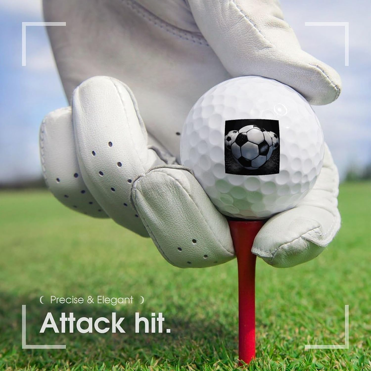 Soccer Ball Soft Golf Balls,Practice Golf Balls Dimple Design,Golf Practice Balls Home/Indoor/Backyard Training
