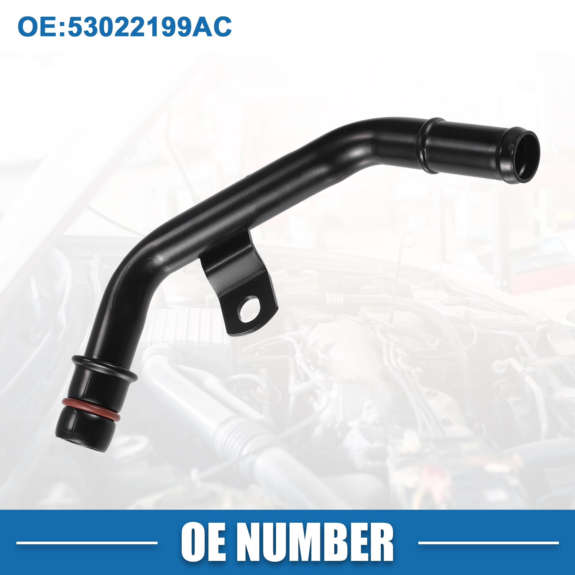 Heater Core Hoses 68309857AC - Heater Supply And Return Hose 2019-2026 ...