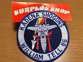 入手困難 嘉手納基地 KADENA SHOGUNS WILLIAM TEL 86 Amazon.co.jp: アメリカ空軍 ウィリアムテル 86年 SHOGUNS