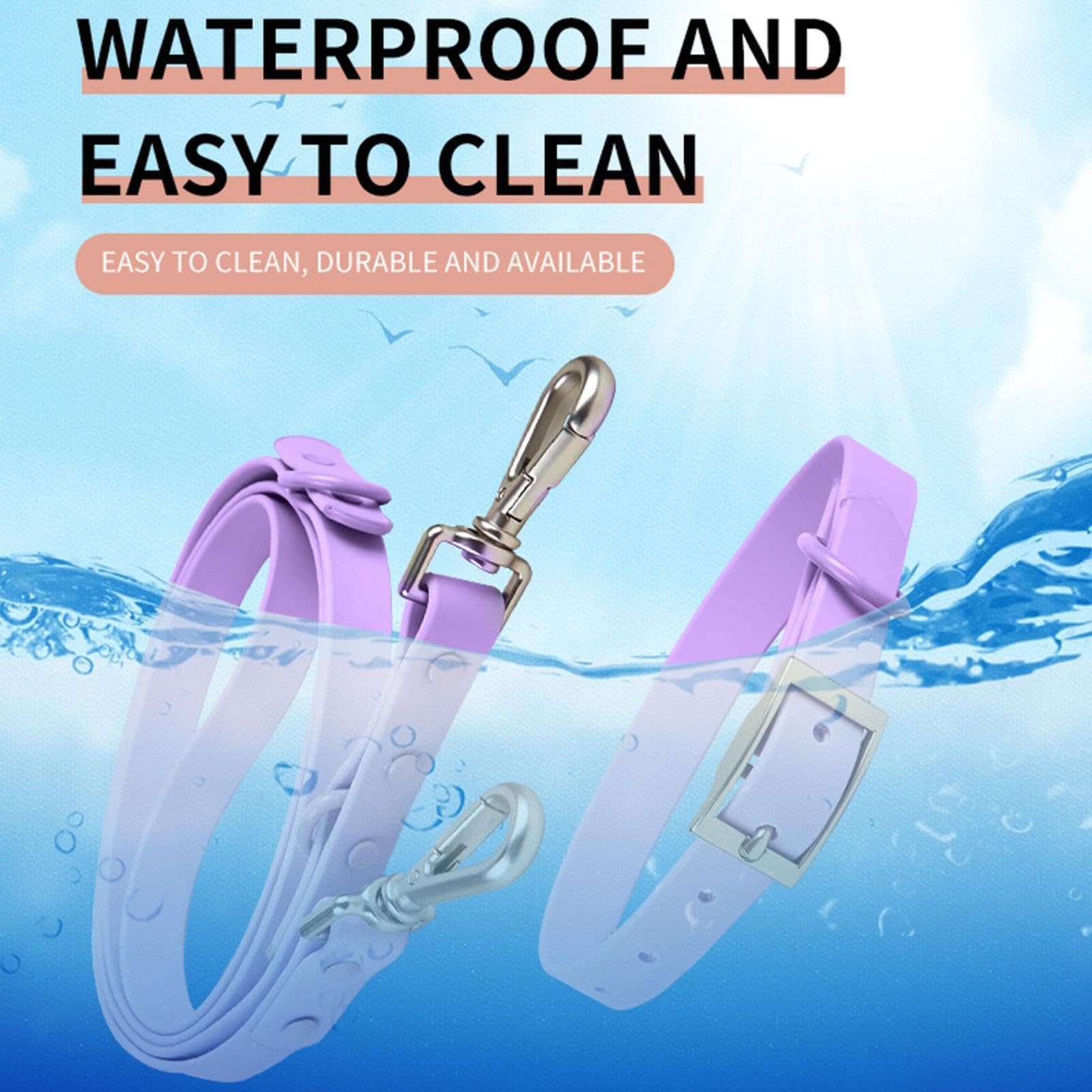 Hundeleinen-Set, Hundegeschirr-Set für kleine Hunde Halsbänder Leinen | Wasserdichtes Set zum Spazierengehen mit Hunden , Joggen, Walking-Training