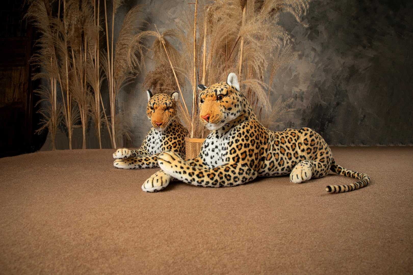 Amazon.co.jp: DHXSTSM ジャイアントチーターぬいぐるみ - チーター