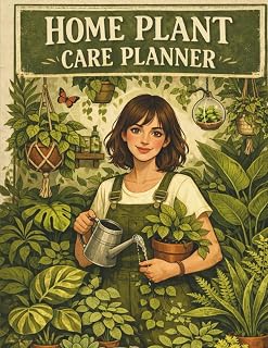 Home Plant Care Planner: Complete Gardening & Houseplant Organizer for Watering, Tracking, Budgets, Logs and Garden Planning