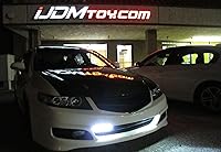 Vista 3 de iJDMTOY Xenon - Kit de luz diurna LED de alta potencia de 18 W, con arnés de cable de relé, ajuste universal compatible con automóvil, camión, SUV
