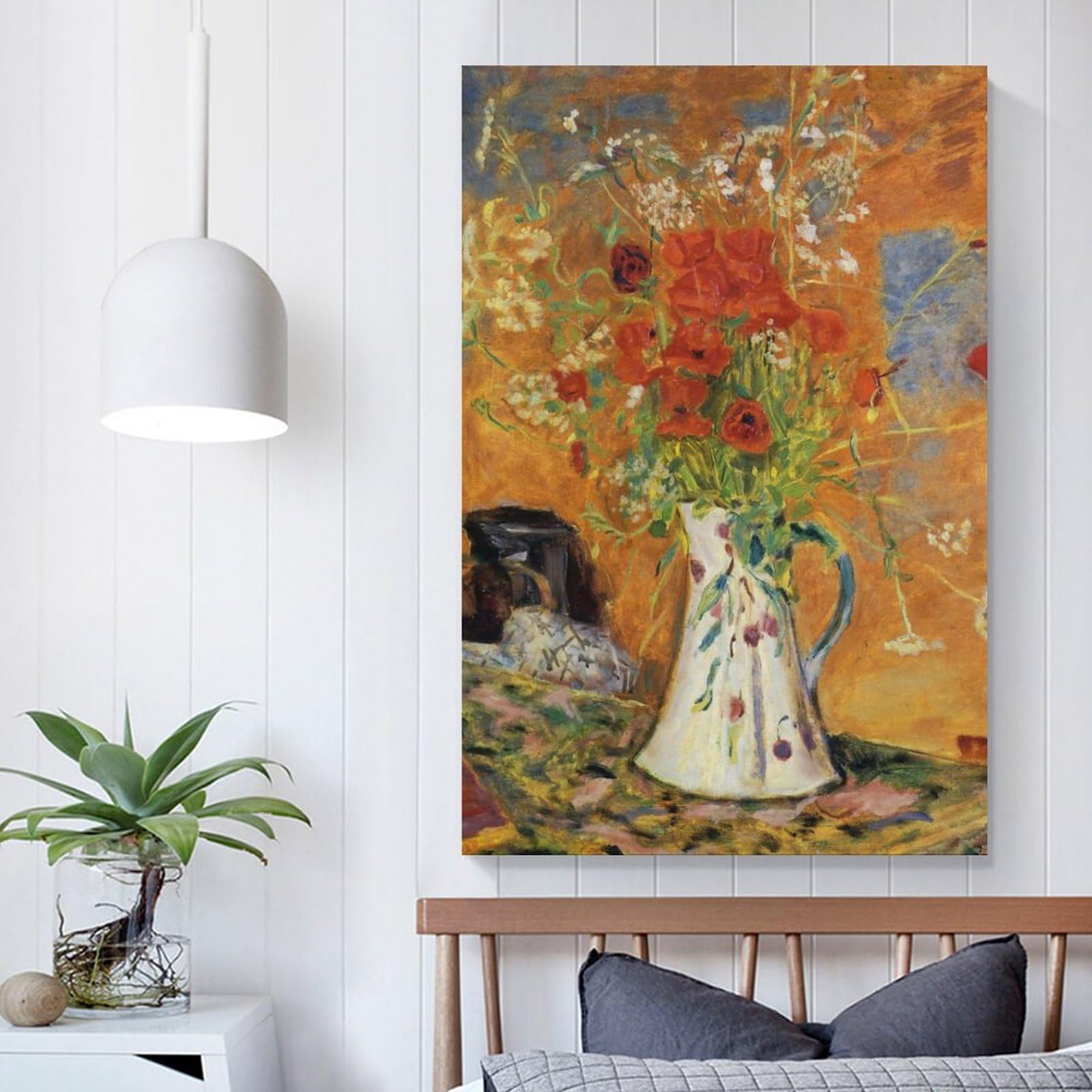 Amazon.co.jp: ピエール・ボナール 花瓶のケシの花です ポスター 絵画