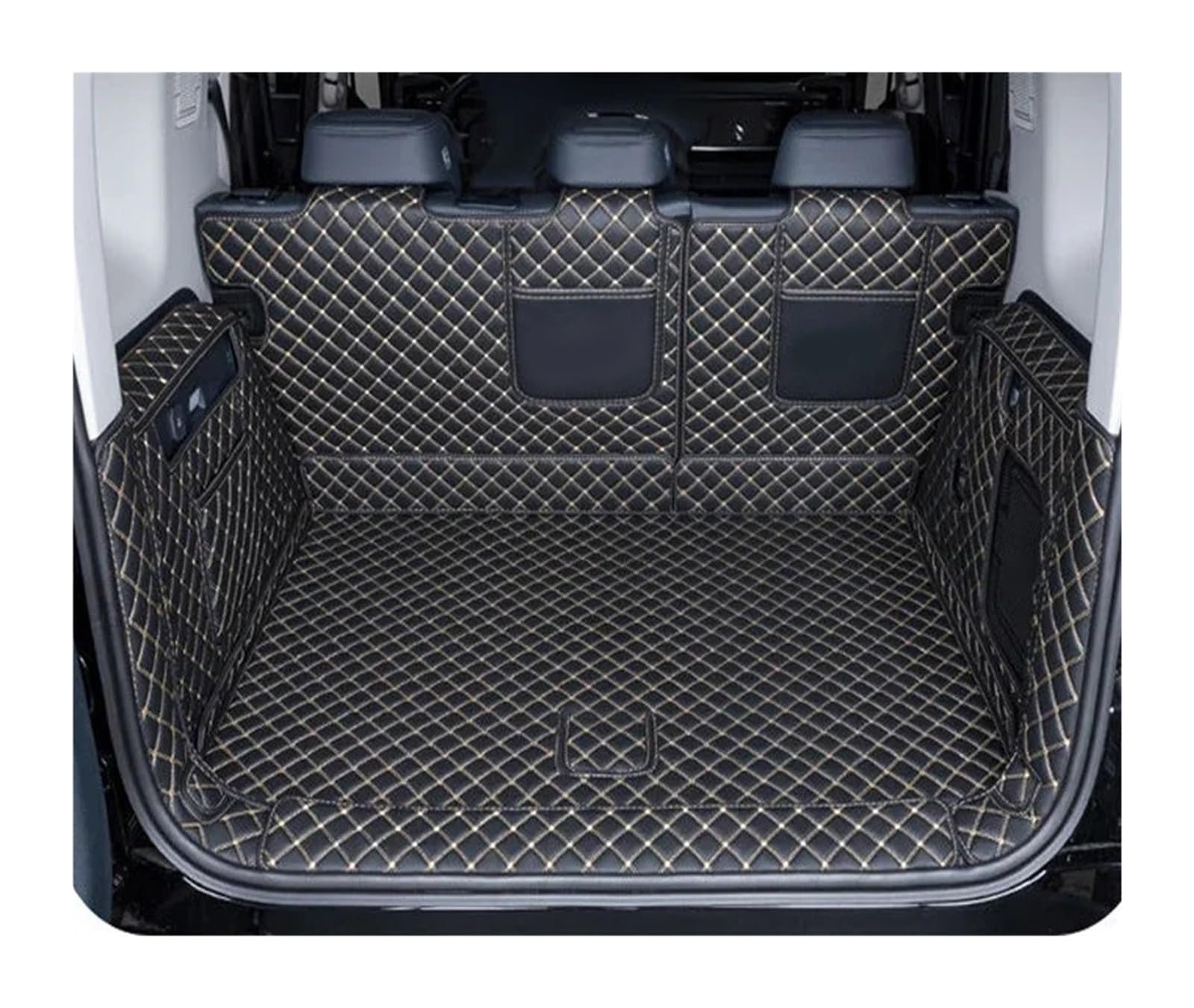 Tapis de Coffre Pour BYD Leopard 5 en Cuir Entièrement Enveloppant Style 1 Protection Auto - 3