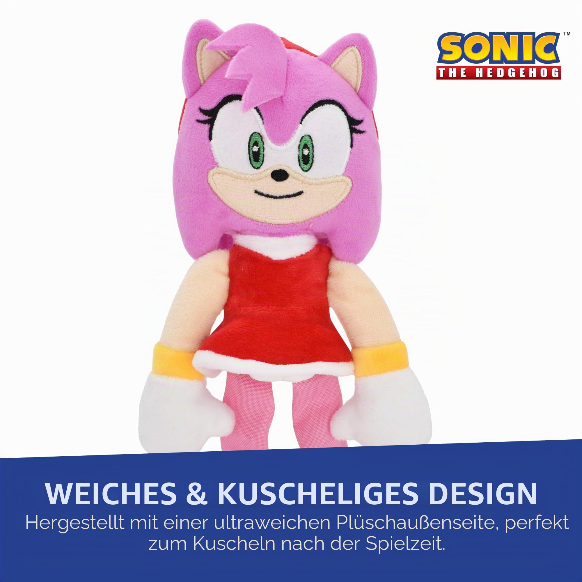 Multipet Sonic Amy Rose Plüsch-Hundespielzeug