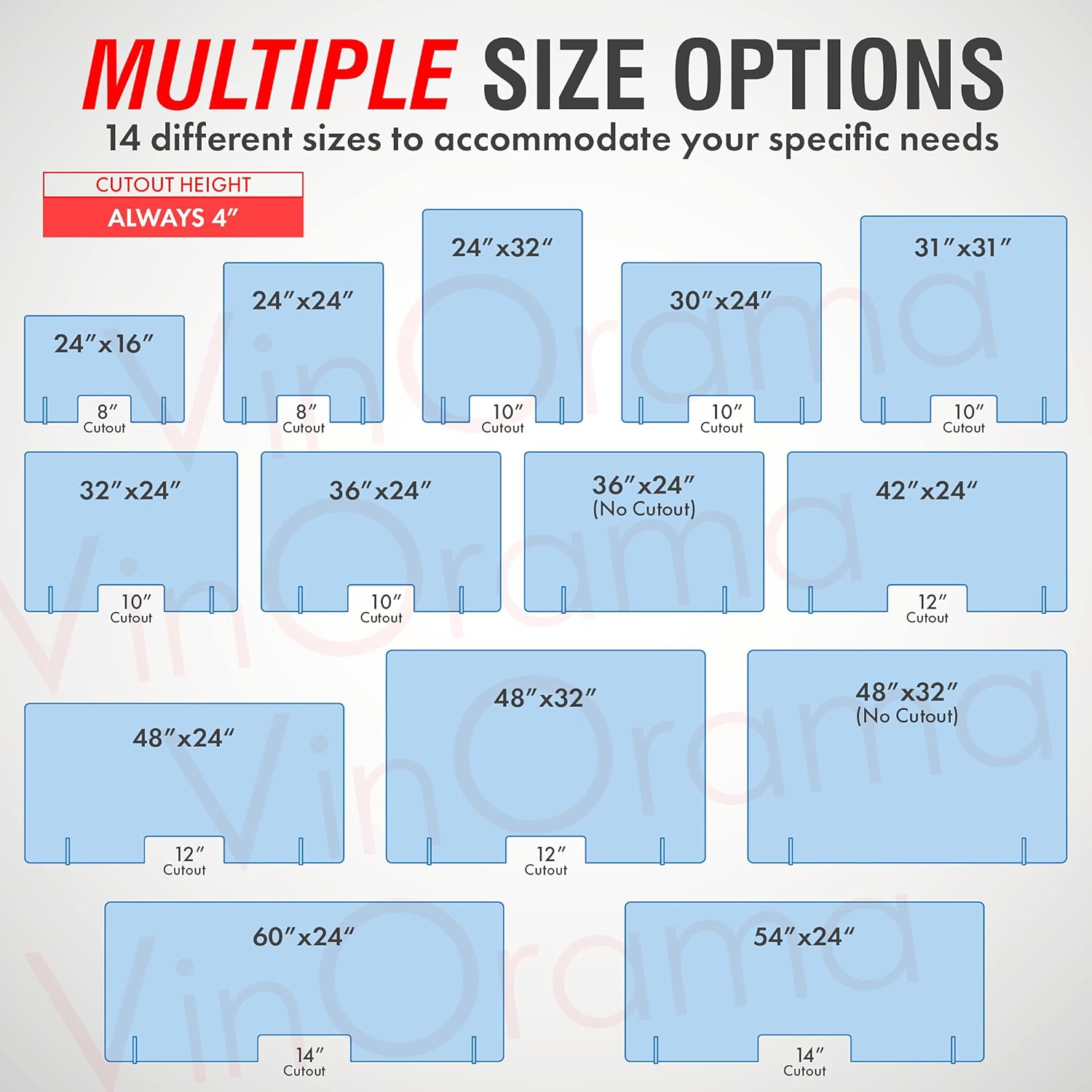 Countertop Desk Sneeze Guard- Protective Partition, Plexiglass Shield Barrier for Coughing, Sneezing, Droplets - Acrylic Divider Panel (36X24 NO Cutout) : Office Products