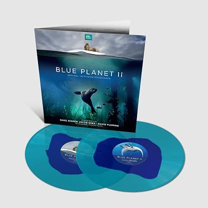 Blue Plant II - New Edition - Deep Sea Colored Vinyl por Hans / Shea, Jacob / Fleming, David Zimmer — capa do álbum