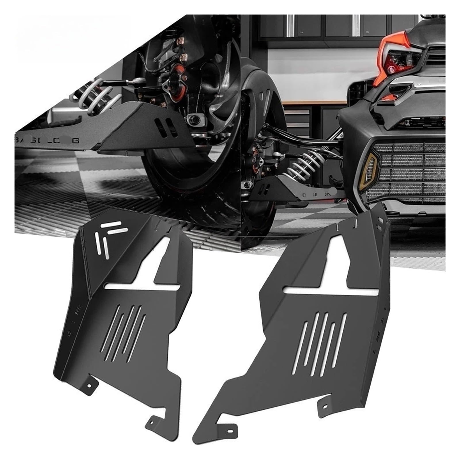 Paracoppa motore moto Per ca&n-am Ryker Rally Edition 600 900 2018-2019-2020-2021 Protezione Motore Bash Copertura Di Telaio Piastra Paramotore