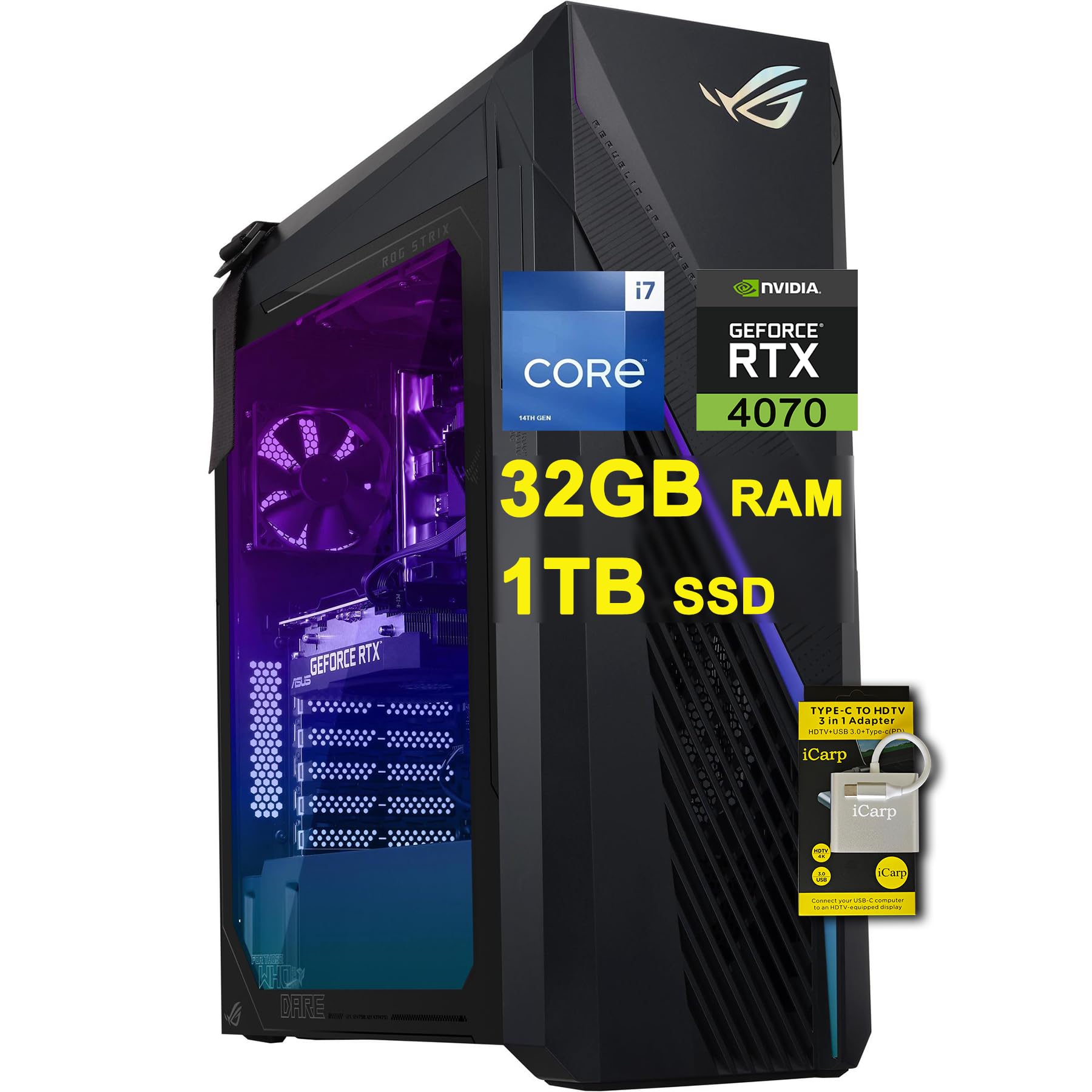 ASUS - ゲーミングPC ROG Strix G16CHR | Mid Tower | Gaming desktops｜ROG
