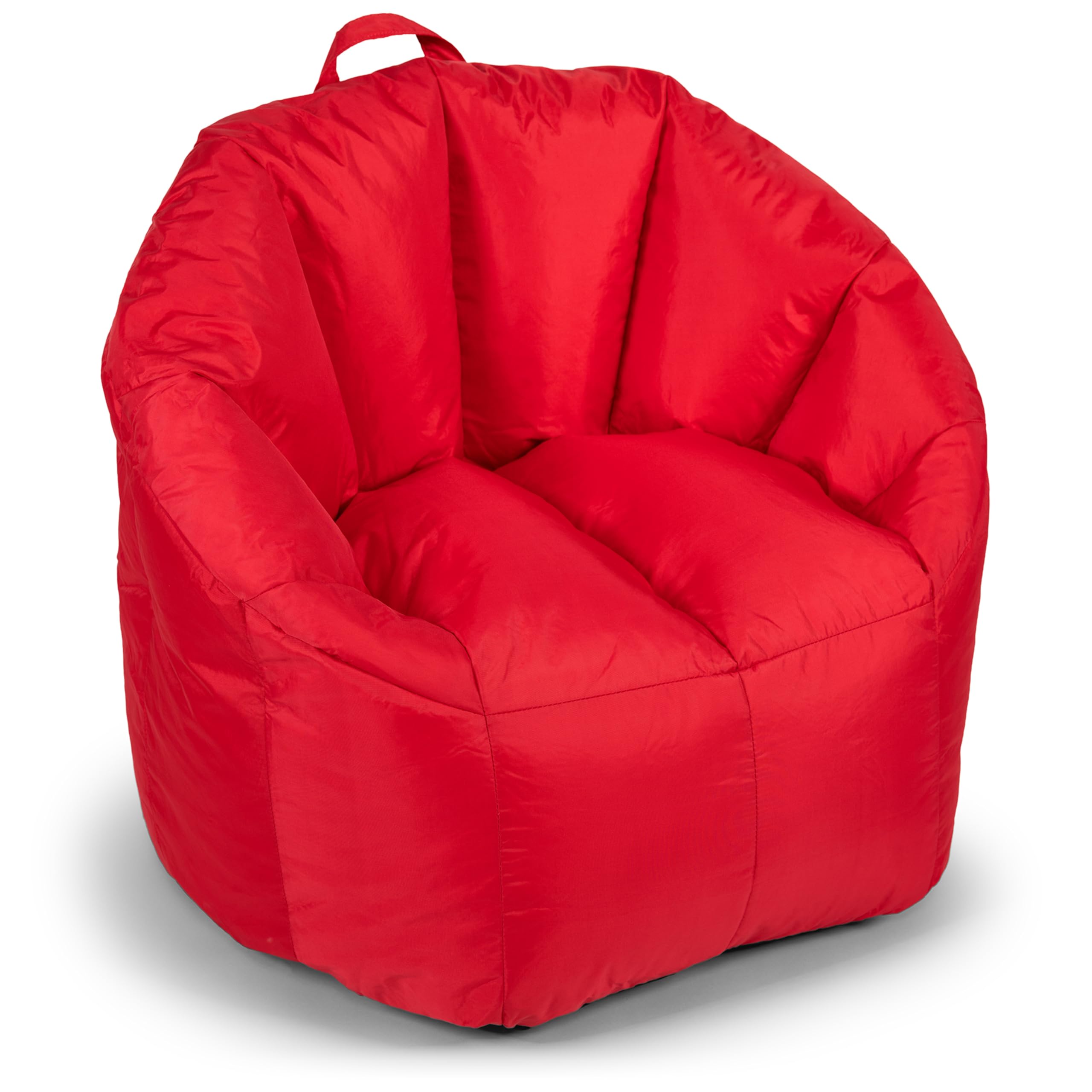 Big Joe Milano Beanbag Chair Red Smartmax