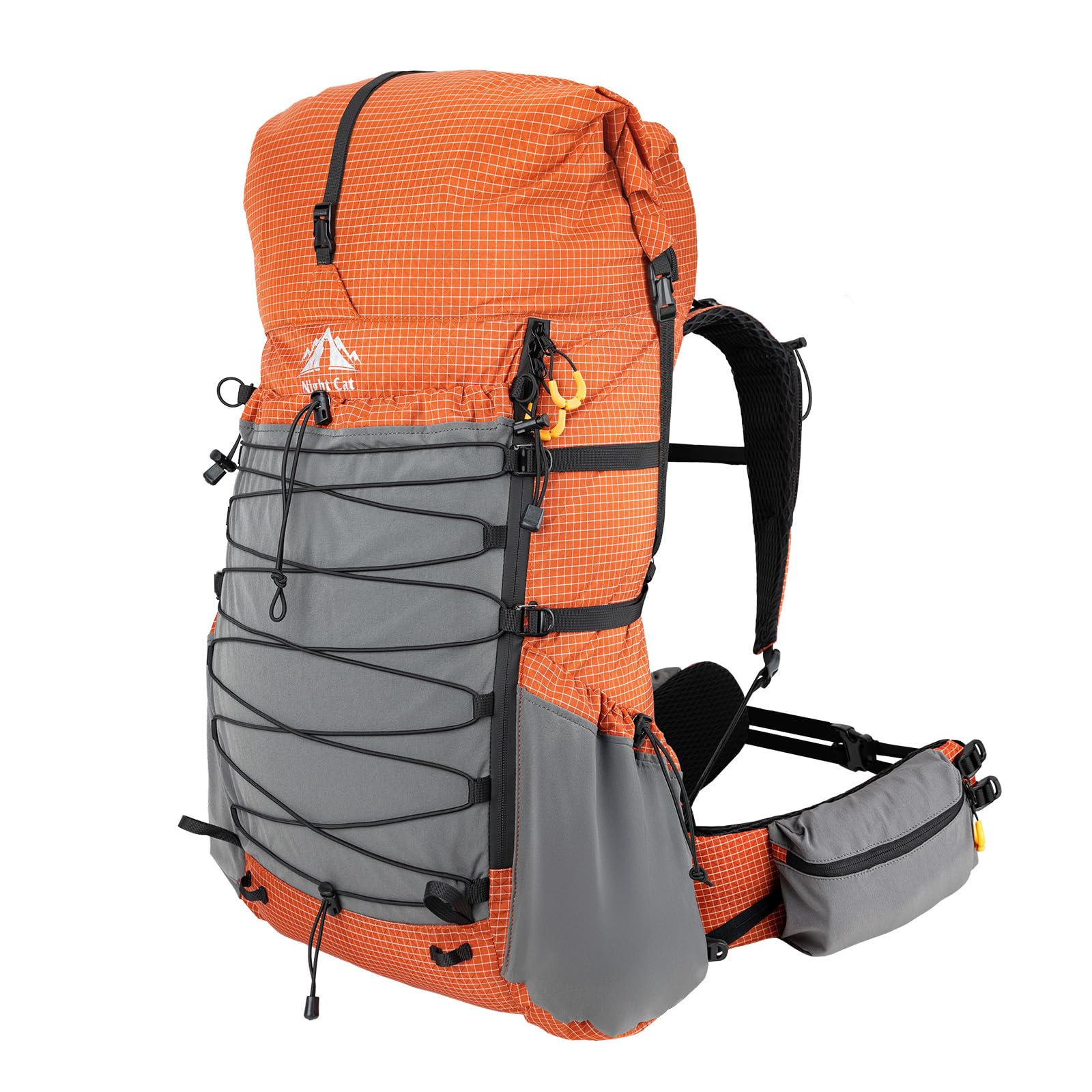 Night Cat Hiking Backpack Ultralight: Large Waterproof Rucksack 70L for Men Women Camping Walking Trekking Outdoor