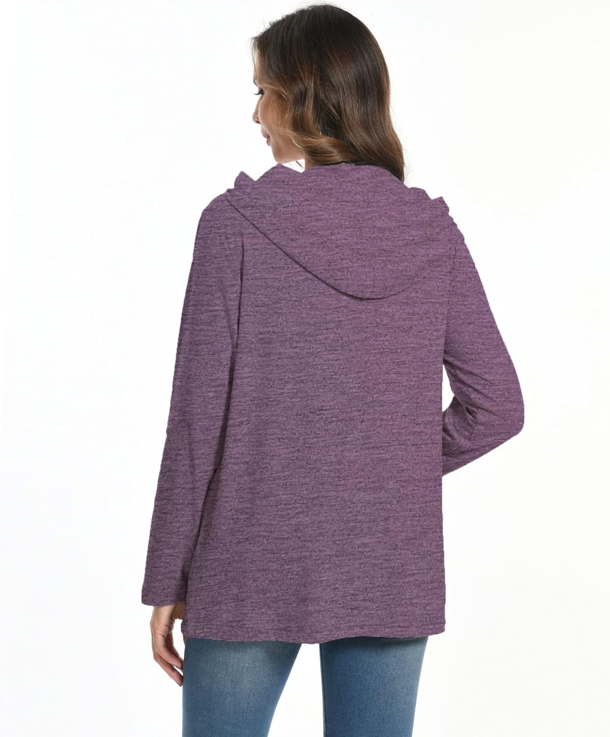 Meuponc Mastectomy Hoddies Jacket Coat with Drain Pockets Women Post Surgery Recovery Must Haves Long Sleeve Zip Up Shirts - Image 7