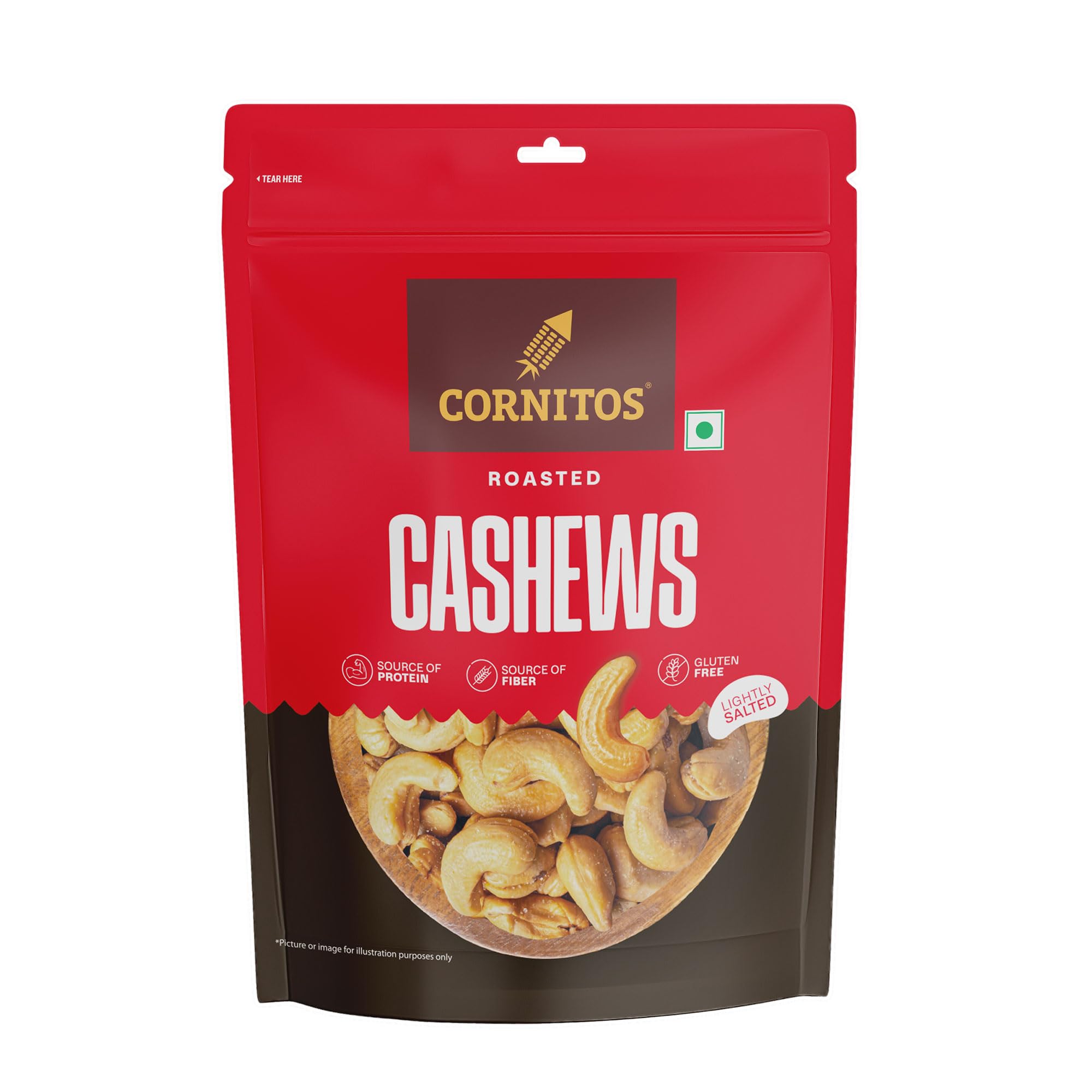 Roasted Cashew, Lightly Salted, 200g