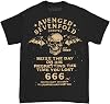 Avenged Sevenfold Mens Seize The Day Slim Fit T-Shirt Medium Black