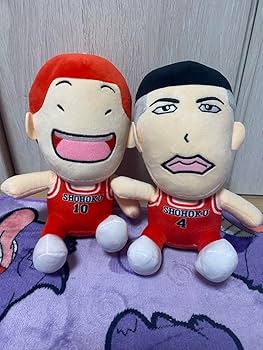 Amazon.co.jp: スラムダンク ぬいぐるみ 赤木 桜木 2種セット : おもちゃ