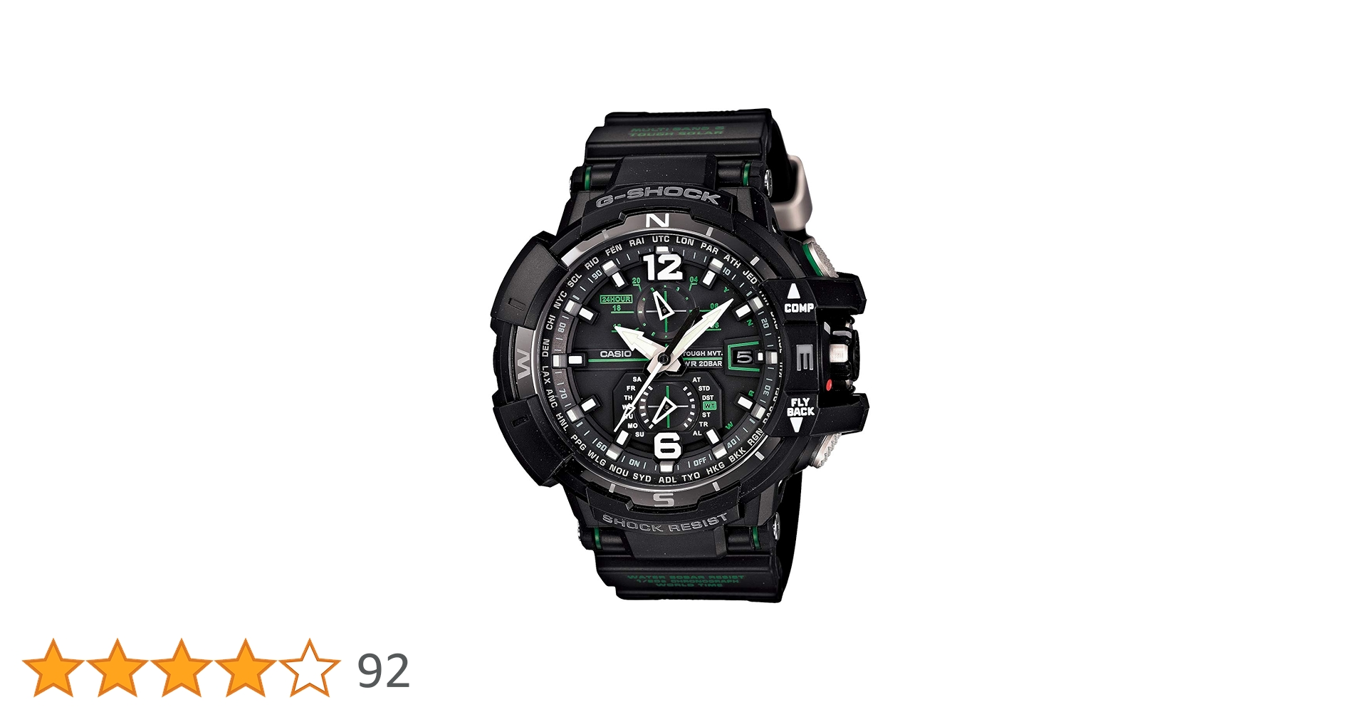 CASIO Watch G-SHOCK G-Shock Gravity Master Radio Solar GW