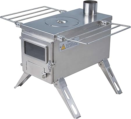Winnerwell Nomad Medium Tent Stove | Tiny Portable Wood Burning