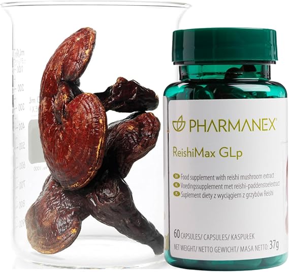 Pharmanex ReishiMax Immune Support Supplement, Red Reishi Mushroom Extract, 60 Capsules, Boosts Immune Health, Supports Energy, Vitality, and Overall Wellness