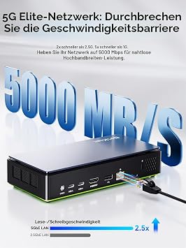 GMKtec K13 Mini PC Intel Ultra 7 256V SK Hynix LPDDR5 8533 MT/s