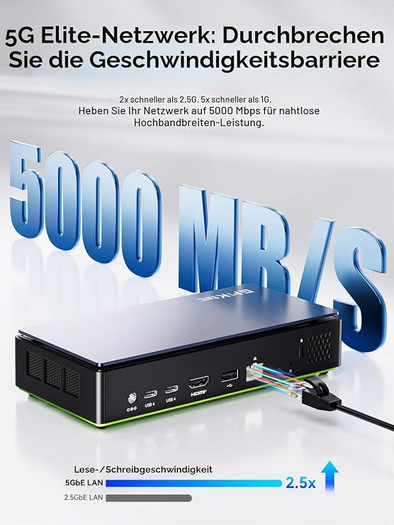 GMKtec K13 Mini PC Intel Ultra 7 256V SK Hynix LPDDR5 8533 MT/s