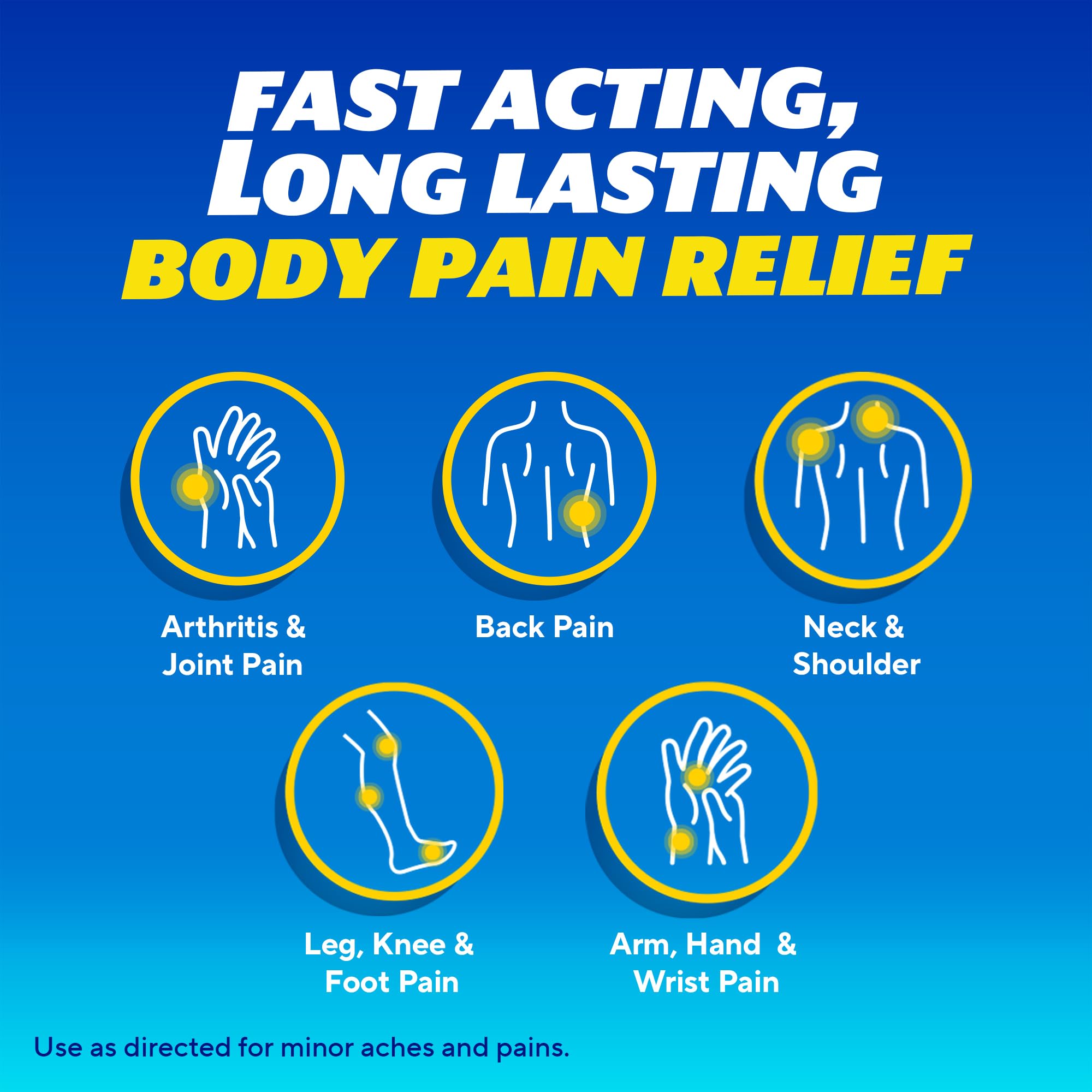 Aleve Pain Relief Naproxen Sodium Caplets ‐ 50 Count — Amazon image 3