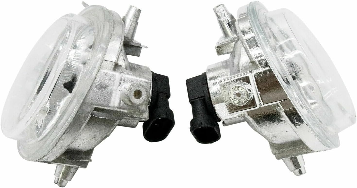 Pair Front Fog Light Driving Lamps LH+RH Compatible for Mazda 3 6 5 MX-5 Miata CX-7 Fits OE LE45-51-690C LE46-51-680 MA2592108 MA2593108