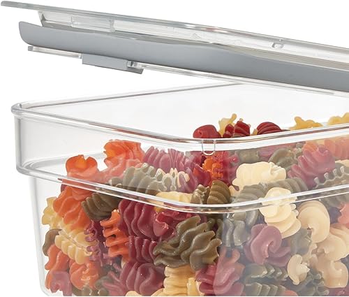 Miniatura 4 de IDESIGN The Fresh Collection - Contenedor de almacenamiento mediano corto para productos secos, 5 pulgadas de largo x 8.1 pulgadas de ancho x 3