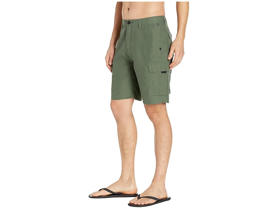 

Quiksilver Rogue Surfwash Amphibian Cargo Shorts (Thyme) Men's Shorts, Green