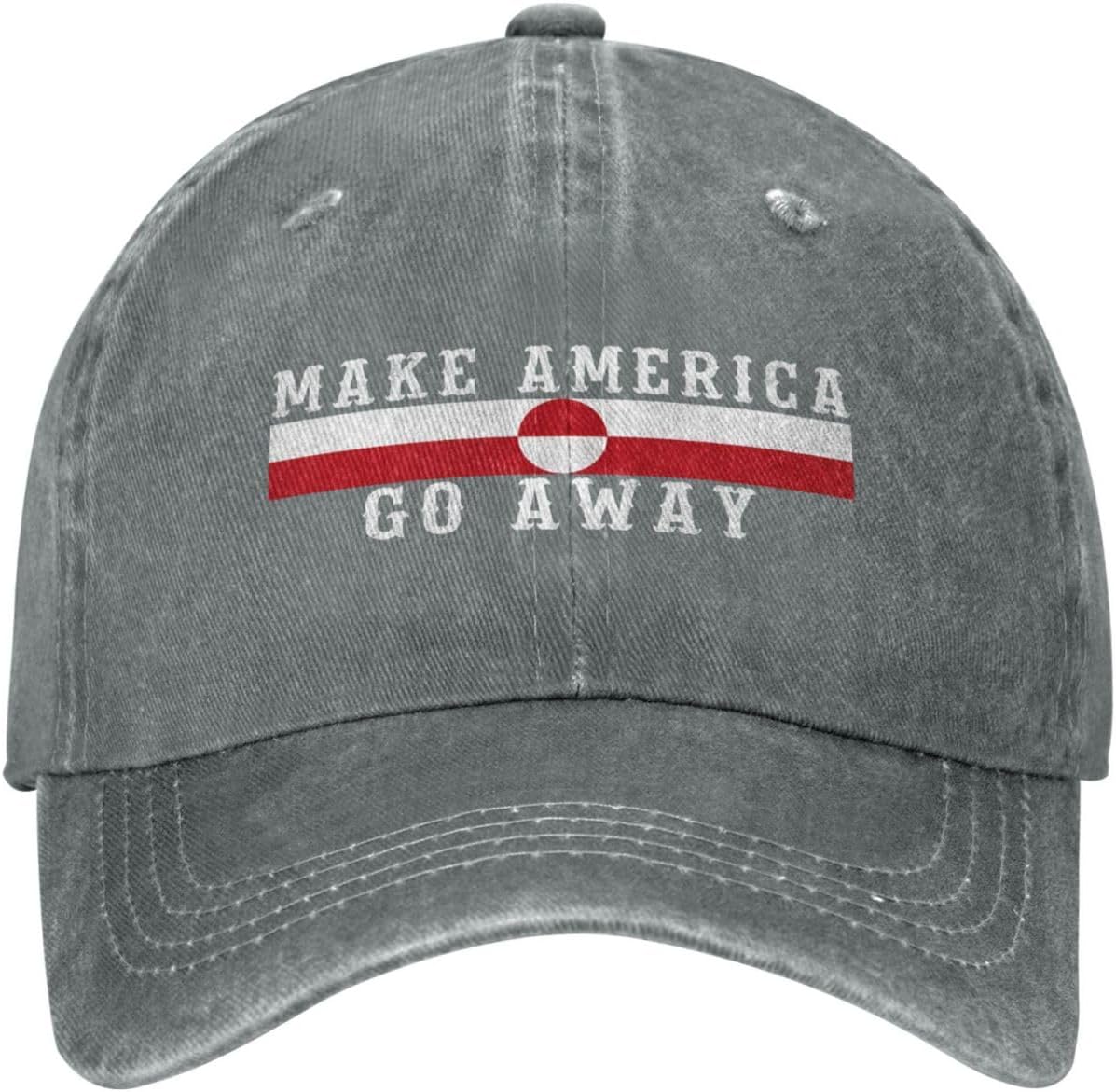 Make America Go Away Hat for Men Greenlanders Greenland Hats for Men