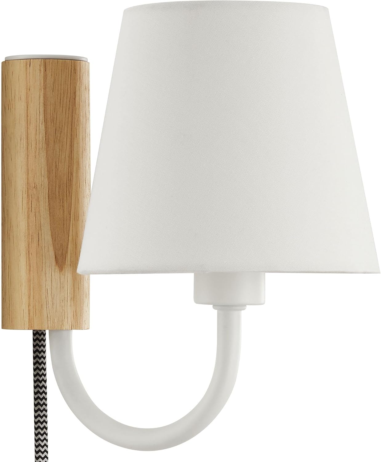 Modway Sunlit Swivel Wall Sconce in Natural White