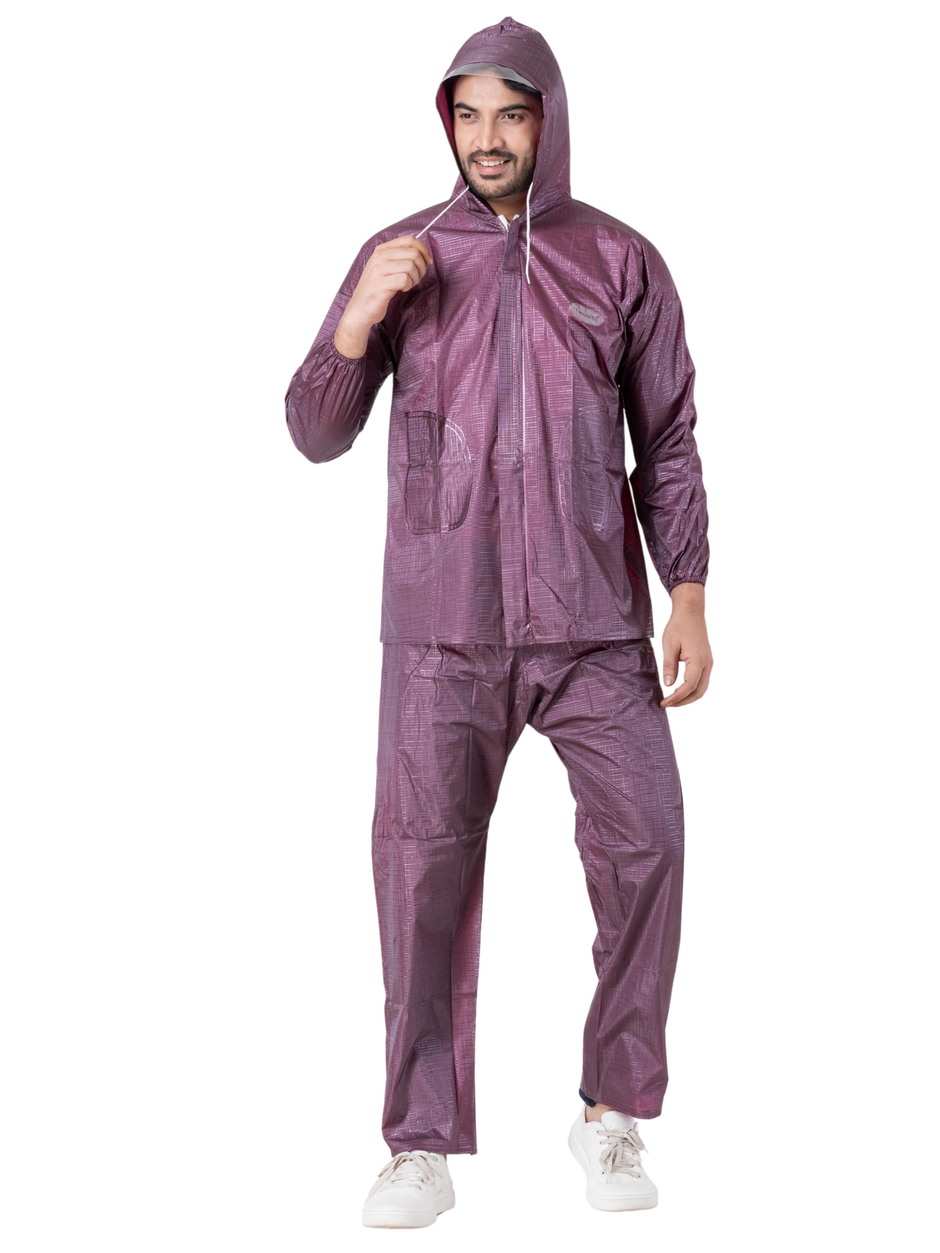 sindon Protective Raincoat with Hood, Disposable, Breathable, Size Free-picture-30