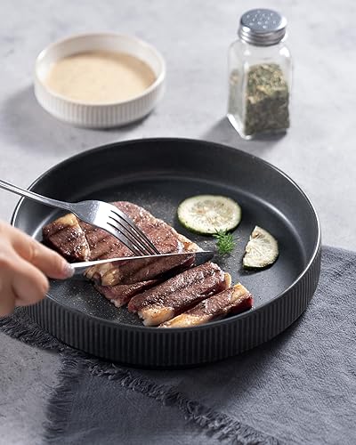 Miniatura 7 de famiware Star - Juego de 4 cuencos para pasta de 7.5 pulgadas, doble esmalte reactivo, apilables, ideal para tu amigo para inauguración de la casa,