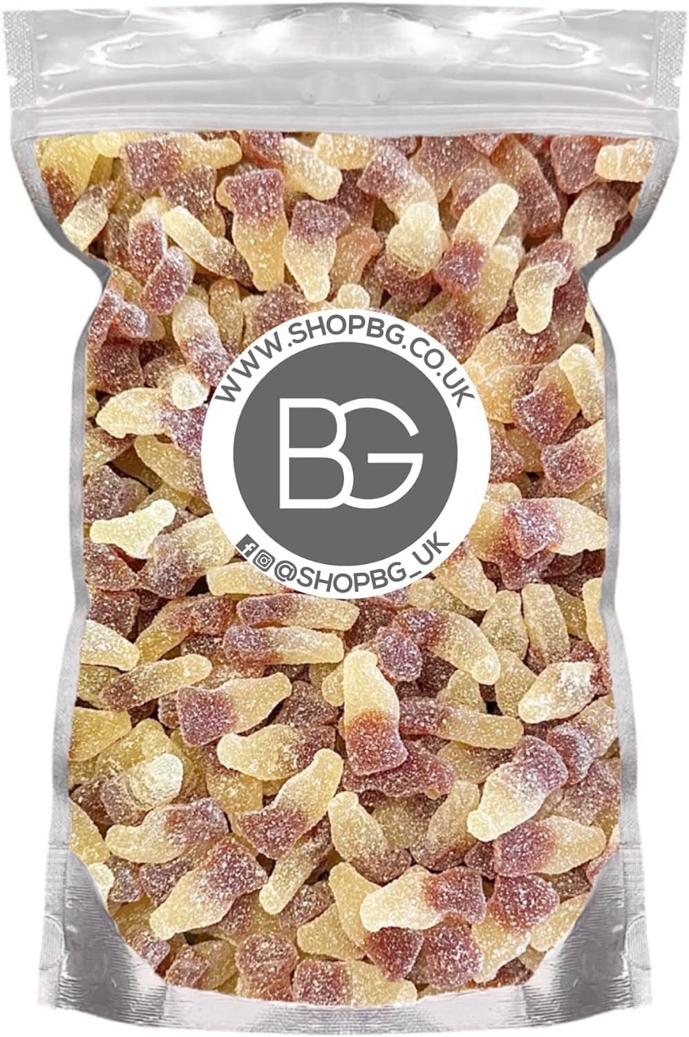 BG Pick & Mix Sweets Candy Pick n Mix Choose Your Sweetie Pouch 800g (- Fizzy Cola Bottles)