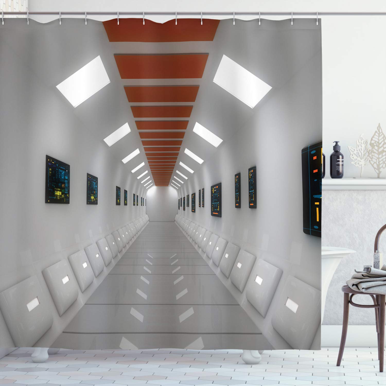 Showers Inside The Space Station