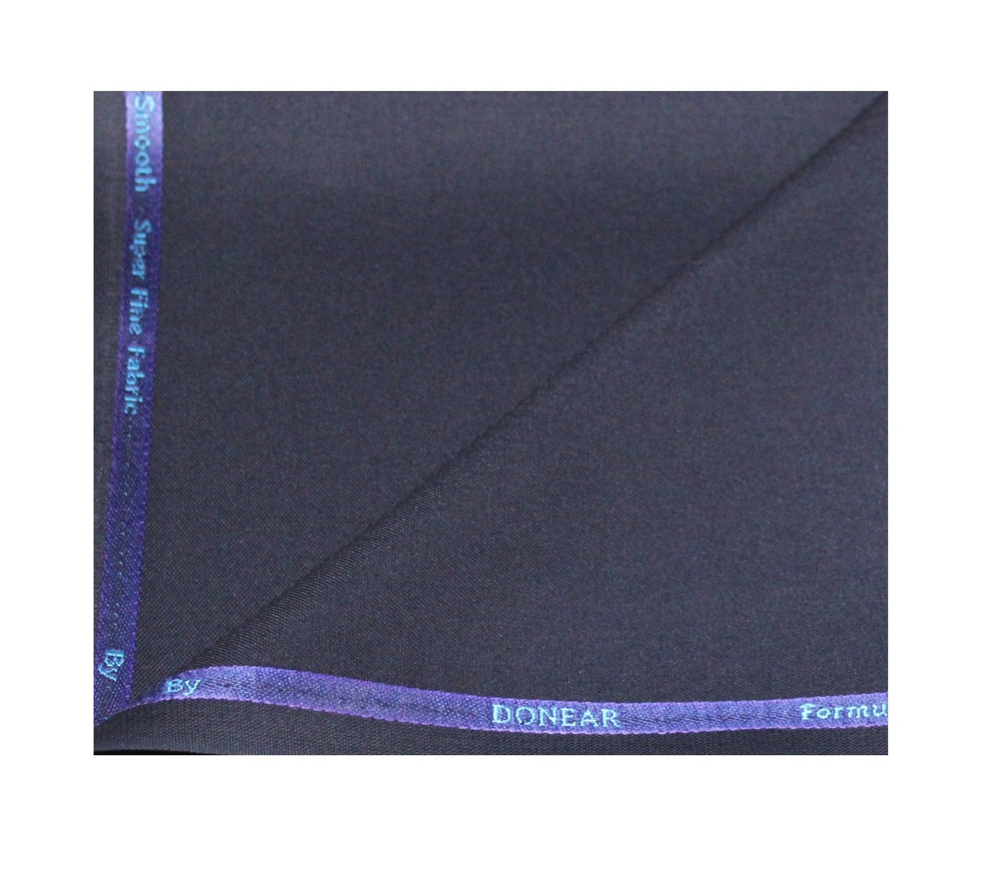 Men's Poly Viscose Solid Unstitched Trouser Fabric 1.30m(Free Size)-image-15