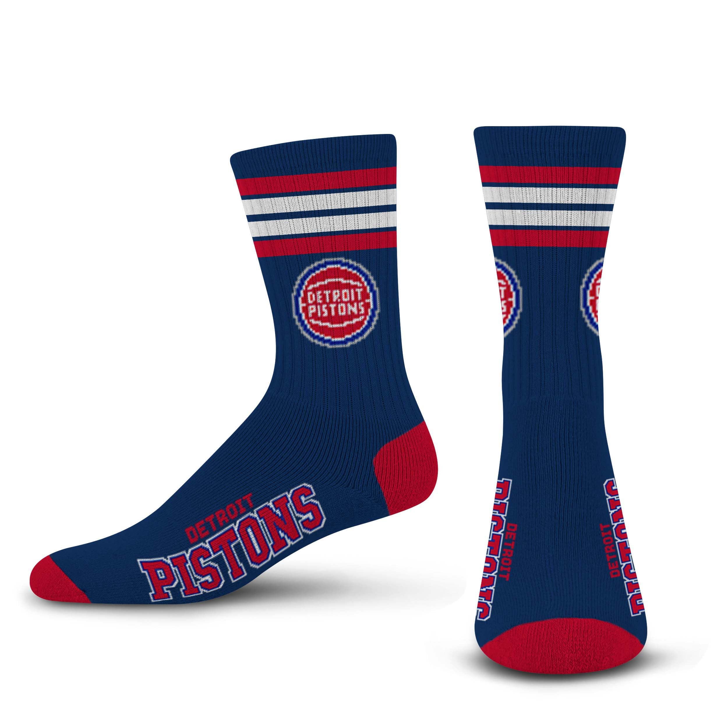 For Bare Feet 4 Stripe Deuce Nba Crew Sock Large Calzini Crew Uomo (Pacco da 1)