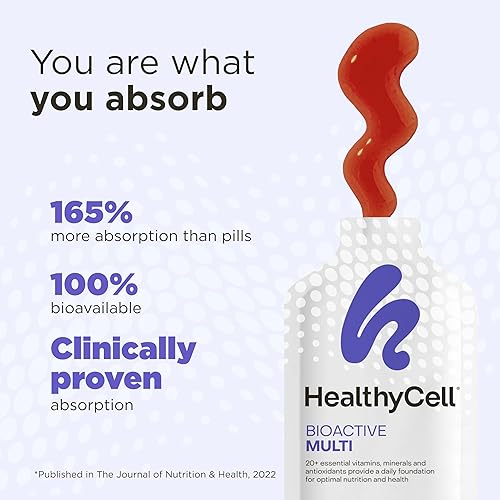 Miniatura 4 de Healthycell Telomere Length - Suplemento para el envejecimiento saludable + multivitamínico bioactivo para mujeres y hombres