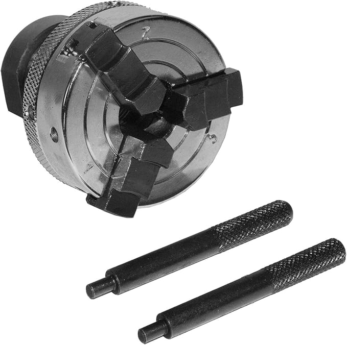 PSI Woodworking LCM18X Wood Lathe 3Jaw Micro Chuck Power Lathe Chucks